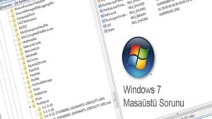 Windows 7 masaüstü simgeleri kayboldu