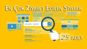 En çok ziyaret edilen siteler