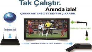 çanaksız uydu alıcısı