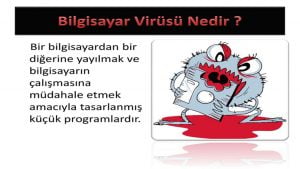 Bilgisayar virüsü nedir